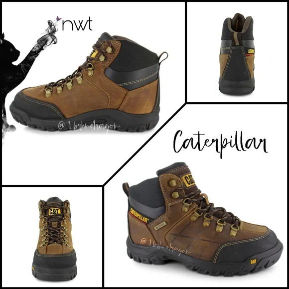 Caterpillar | Shoes | Caterpillar Brown Black Steel Toe Work  display picture 2